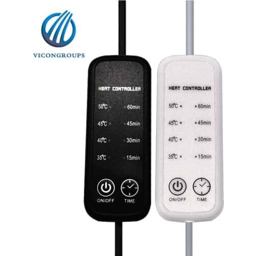 5V/2A Temperature Regulating Line Heating Eye Mask Temperature Control Timing Switch Line with USB and DC