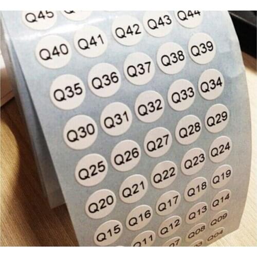 Fasson white pe label for plastic cosmetic bottle, print cosmetic plastic bottle sticker