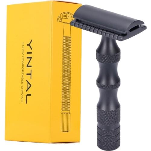 Safety Razor For Men Shaving RazorsFits All Double Edge Razor Blades Heavy Duty Handle Shaver