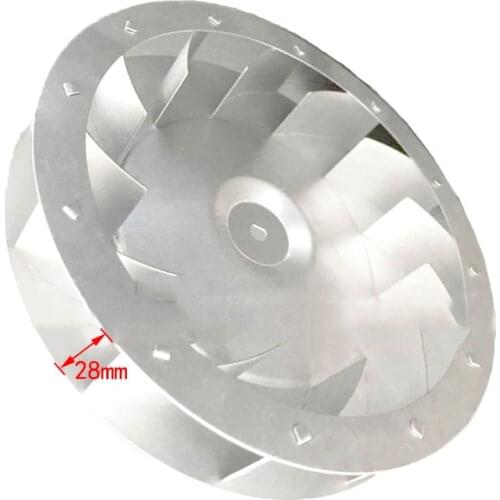 Zinc alloy centrifugal wind wheel blade for kitchen equipment test equipment and other fields. centrifugal motor wind blade