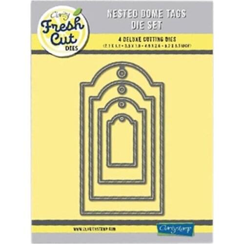 CH 2021 New Arrival Frame4 Metal Cutting Dies 3D DIY Scrapbooking Carbon Sharp Craft Die Photo Invitation Cards