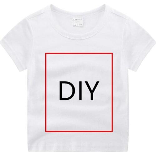 Childrens Customer T-shirt Baby Gilr Boy DIY Print t shirt,Group ClothesDrop Shipping