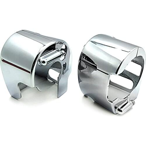 For Motorcycle 1999-2008 Kawasaki Vulcan 1500 1600 All Models CHROME Switch Housing Cover