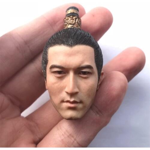 In Stock For Sale 1/6th Nicholas Tse Costume Male Head Sculpture For Usual 12inch Doll Action Figure