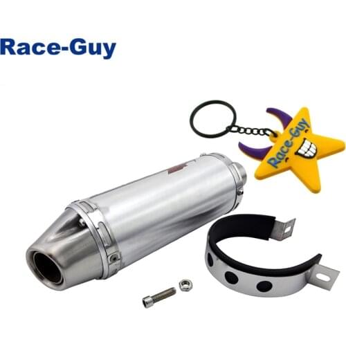 38mm Exhaust Muffler T4 Style For 125cc 140cc 150cc 160cc 190cc CRF50 KLX110 Pit Dirt Bike Motorcycle