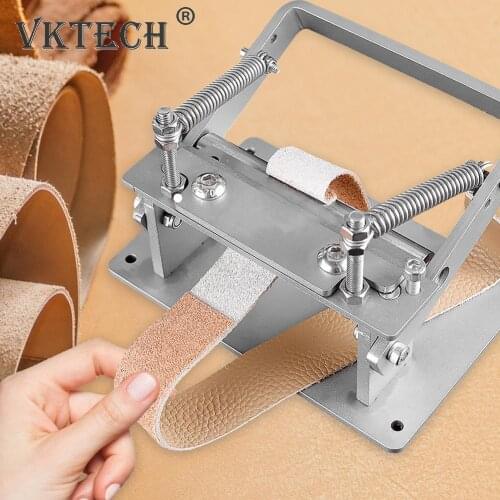 Stainless Steel Manual Leather Splitter Machine Shovel Skiver Paring DIY Cutting Vegetable Tanned Thinning Peeler Rolling Tool