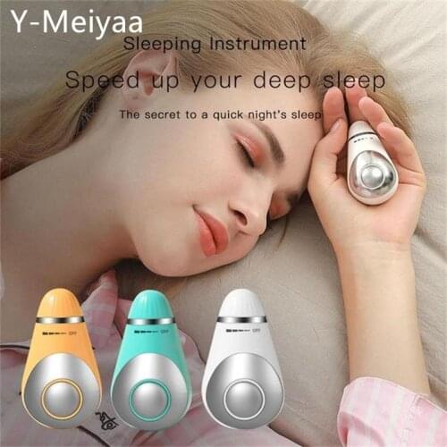 USB Charging Microcurrent Sleep Holding Sleep Aid Instrument Pressure Relief Sleep Device Hypnosis Instrument Massager Relax 40