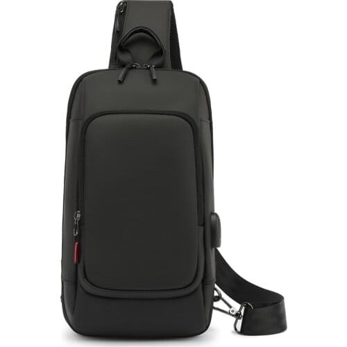 Mens Shoulder Bag Nylon Waist Bag Messenger Bag Outdoor Sports Shoulder Chest Bag Messenger Bag Handbag