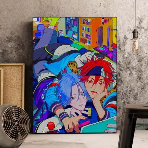 WTQ One Piece Poster Japanese Anime Posters SK8 The Infinity Retro Poster Wall Decor Wall Art Picture Room Decor Home Decor
