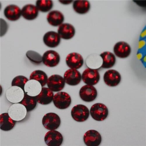 Swarovsky Super Glitter Rhinestones Crystal Clear Non HotFix FlatBack Glass Nail Art Rhinestones Shiny Nail drill