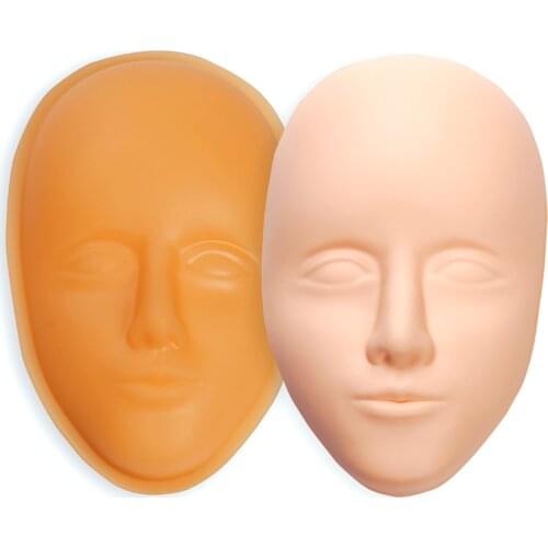 5D facial tattoo training skin permanent makeup lip eyebrow tattoo skin model baby face head