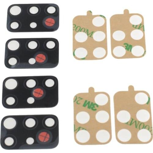 10PCS Rear Back Camera Glass Lens Replacement Parts For Samsung A10 A20 A30 A30S A50 A40 A60 A70 A80 A51 A71 With Adhesive Tape