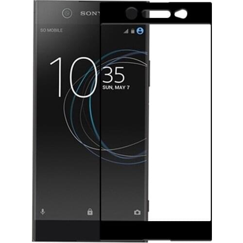 9D Full Cover Protective Tempered Glass Screen Protector For Sony Xperia XA1 XA2 Ultra XA3 Plus X XZ XZS XZ1 XZ2 Compact Premium