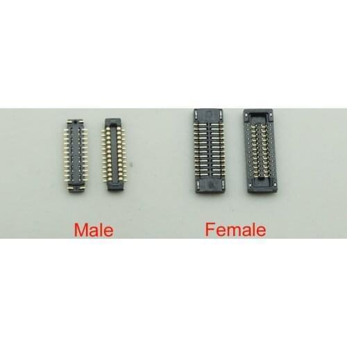 10pcs/lot Front camera FPC Connector On Motherboard Mainboard Flex Cable For Meizu M5s 24pin