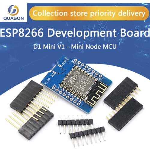 D1 Mini ESP8266 ESP-12 ESP-12F CH340G CH340 V2 USB WeMos WIFI Development Board D1 Mini NodeMCU Lua IOT Board 3.3V With Pin