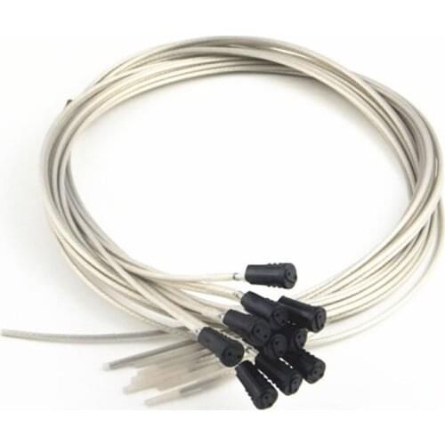 10pcs Chandelier Lamp Holder G4 Lamp Wire 1m 1.5m 2m G4 Ceramics Lamp Holder Wire For Chandelier Crystal Lamp Holder Wire