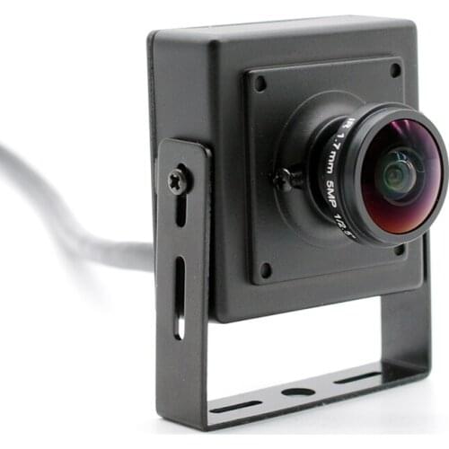 H.265 Fisheye HD 3MP Mini Type IP Camera 1296P / 1080P Indoor Security Metal ONVIF P2P IP CCTV Cam Video Surveillance System