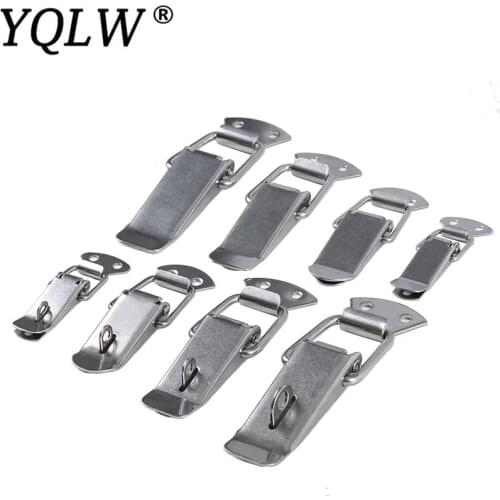 Cold Rolled Steel Duckbill Spring Buckle Toolbox Lock Buckle Wooden Box Metal Lock Wooden Box Safety Buckle