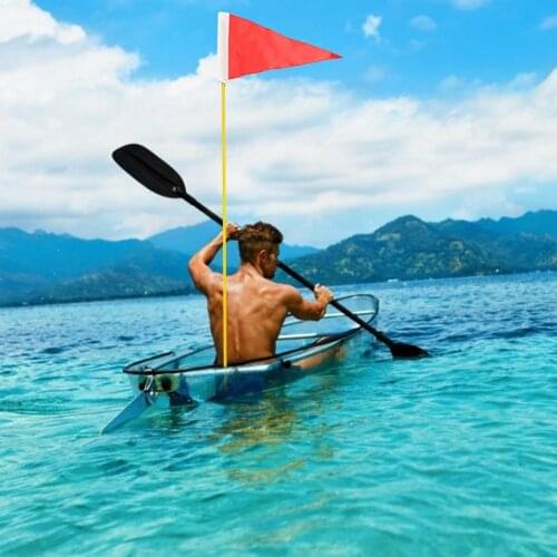 Kayak Safety Flag Mount Kit DIY Kayak Accessories Marine Canoe Kayak Boat Fishing Canoe Yacht Dinghy Boat Flag Decor