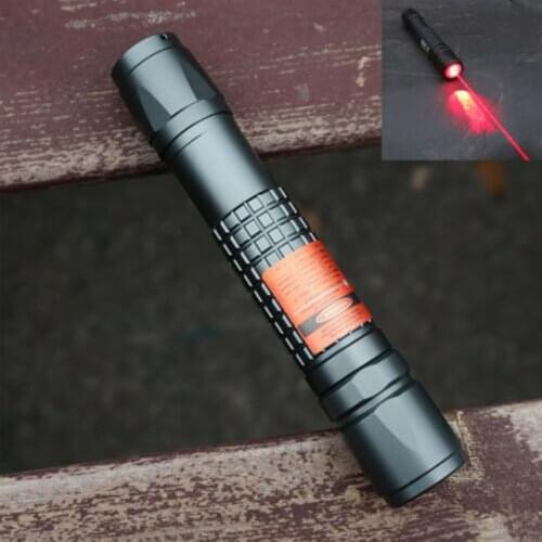 Powerful 635/638nm Focusable Waterproof Orange Red Laser Pointer Torch 638T-300