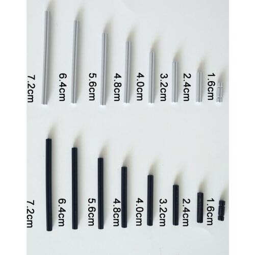 Technical Building Blocks Parts Bulk MOC Cross Axle Rod Shafts connector Bricks Model Kits Compatible All Brands car Accessories