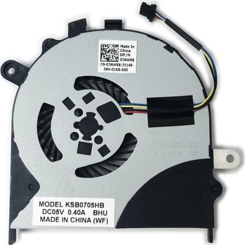 New Original CPU Cooling Fan for Dell Inspiron 13-7347 13 7347 7348 7352 7000 15 7558 7568 Cooler fan 0DW2RJ KSB0705HBA11 03NWRX