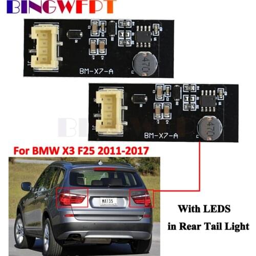 New Rear Driver F25 b003809.2 LED light Repair Led025 3W 63217217314 Replacement Board Tail Light For X3 Sport 02CBA1101ABK Chip