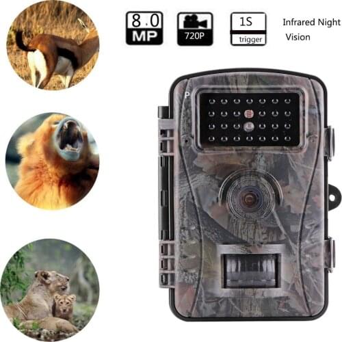 Hunting Trail Camera 720P HD Wildlife Game Cameras RD1003 Night Vision Infrared Sensor Deer Camera