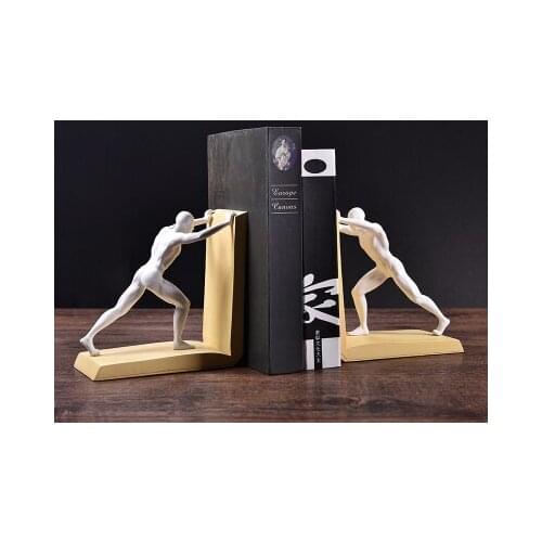 Sports characters books Decorative arts decoration of BOOKCASE OFFICE crafts statues sculpture Home wedding decoration dies