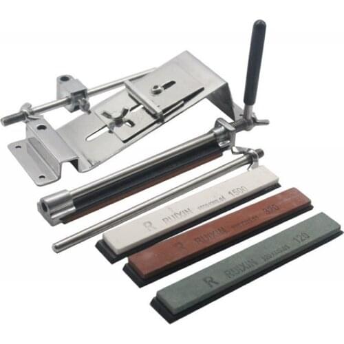 High Quality Wholesale 20SETS/LOT Fixed angle Apex edge knife sharpener Aluminum alloy metal 4 whetstone