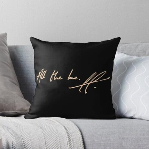 All The Love Throw Pillow Cushion Cover Polyester throw pillows case on sofa home living room car seat decor 45x45cm