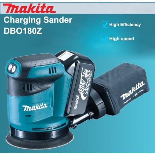 Japan DBO180Z Rechargeable Sanding Machine Plate Type Vibration Sandpaper Machine Adjustable speed For Wood polished