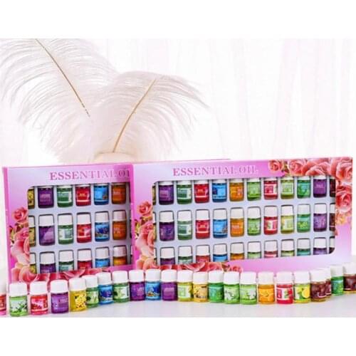 36 Pcs Natural Water Soluble Fragrance Essential Oil Aromatherapy Furnace Humidifier Essential Oil Set 3ML