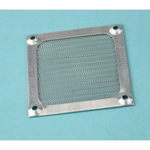 50 Pieces lot Aluminum Dustproof Filter Dust Mesh Strainer For 80mm PC Computer Cooling Fan