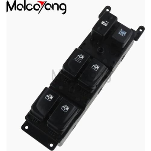 Car Auto ABS Front Left Driver Side Electric Power Window Master Switch Button For Hyundai Sonata 2005 2006 2007 93570-3K010