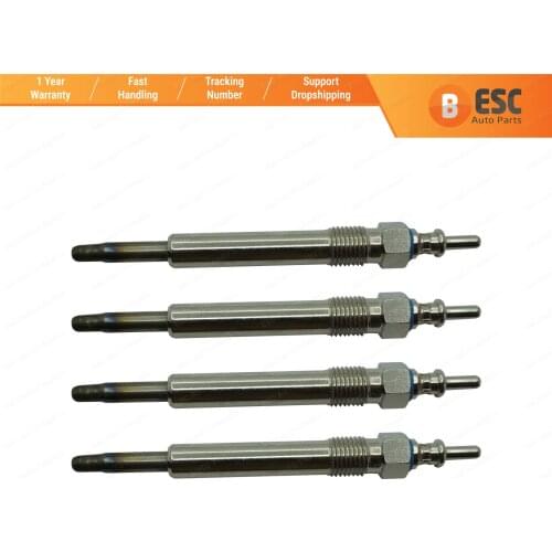 ESC EGP4-1 4 Pcs Heater Glow Plugs GX116, 0 100 226 210, 11592001, GN948, 0100226235 for Mercedes Benz