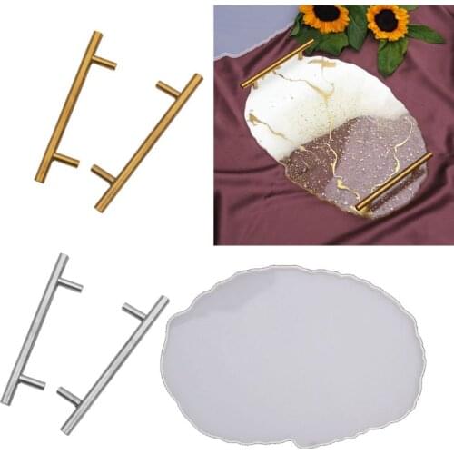 DIY Large Size Irregular Oval Wave Coaster Mold Cup Mat Silicone Resin Mold Epoxy Resin Cement Casting Art Craft Tools