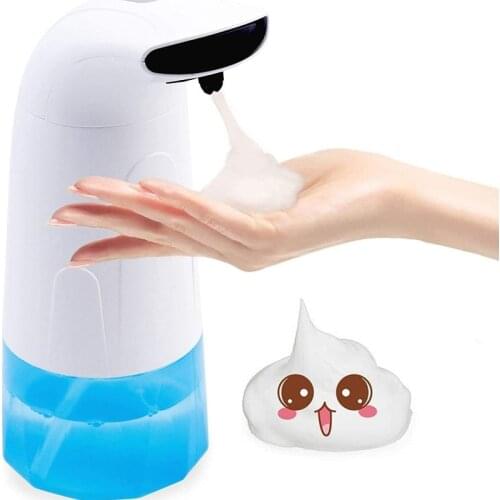 Automatic Foam Soap Dispenser Touchless Battery Operated Hands Free Infrared Motion Sensor Waterproof Adjustable Soap Dispenser