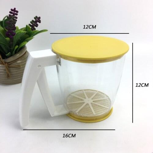 Flour Sifter Fine Mesh Handheld Sugar Sieve Oil Strainer Sifters Best For Kitchen Tools For Filtering Food