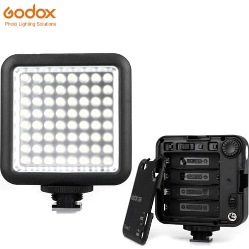 Godox LED64 5500~6500K Video Light Professional Universal for Macrophotography Photojournalistic Video Shooting