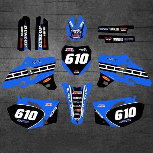 GRAPHICS Personalised Stickers Motorcycle Decos Kits for Yamaha YZ250F YZ450F YZF250 YZF450 2003 2004 2005 250YZF 450YZF