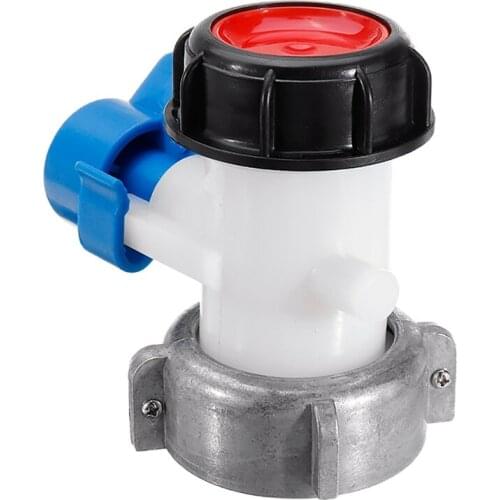 IBC Tank Container 1000L DN50 75Mm Liters 62Mm To Male Export 2 Inch Garden Home Butterfly Valve Switch Accessories Tools