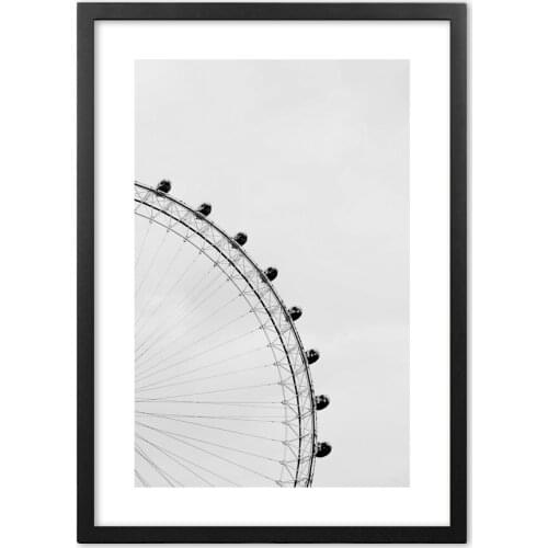 Ferris Wheel Quote Wall Art Print Paper Painting Nordic Posters And Prints Wall Pictures For Living Room Decor