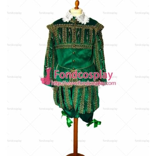 Halloween Medieval Gown Mens Outfit Carnival Of Venice Mask Ball Cosplay Costume Tailor-made[G954]