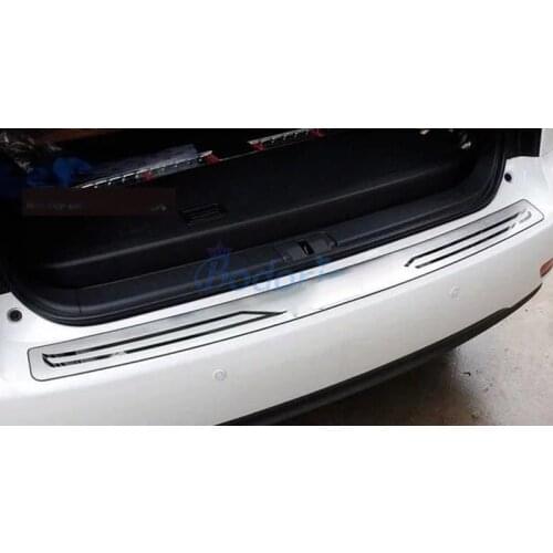 Tail Gate Guard Kits Rear Bumper Trunk Door Sill 2009-2015 Stainless Steel Car Styling for lexus RX 450h 350 270 Accessories