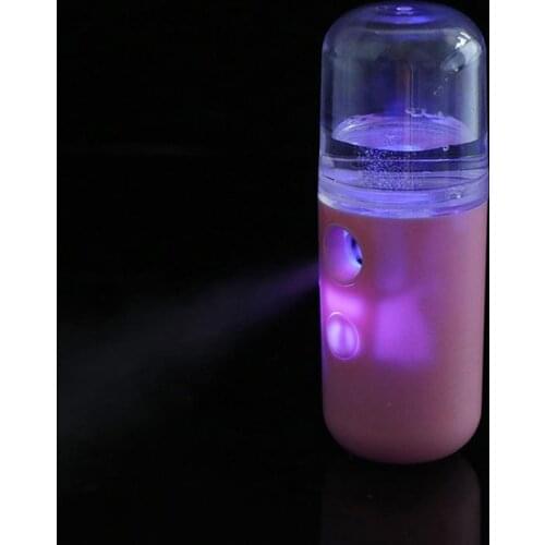 USB Handy Nano Spray Atomization Face Cold Sprayer 1PC Facial Moisturizing Facial Body Nebulizer Steamer Sprayer