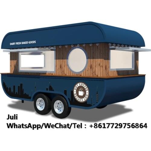 Special shape food truck/mobile food trailer/ice cream food kiosk