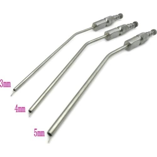 Dental Medical Surgery Aspirator Ferguson Frazier Suction Tube Laboratory Tube 3mm/4mm/5mm Implant Surgical Tool