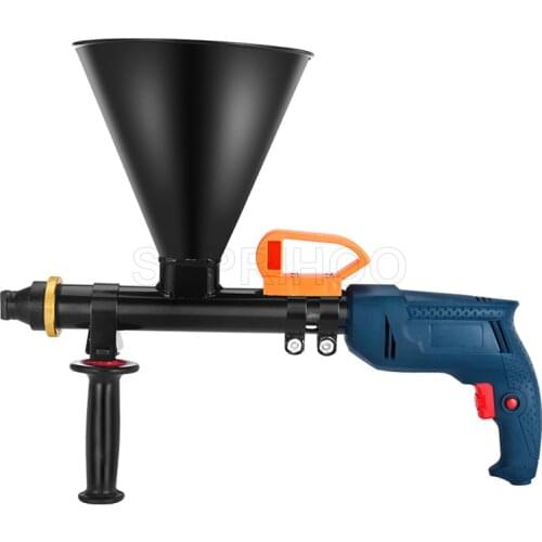 SUPRIHOO Electric Caulking Gun Cement Mortar Grouting Machine for Windows Gap Cement Device jointing Grouting Machine