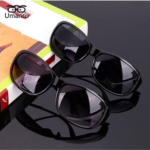 Umanco 2021 New Fashion Goggle Wind Sunglasses For Women Men Polycarbonate Frame Lens Designer Brand Rid Accessories Gifts